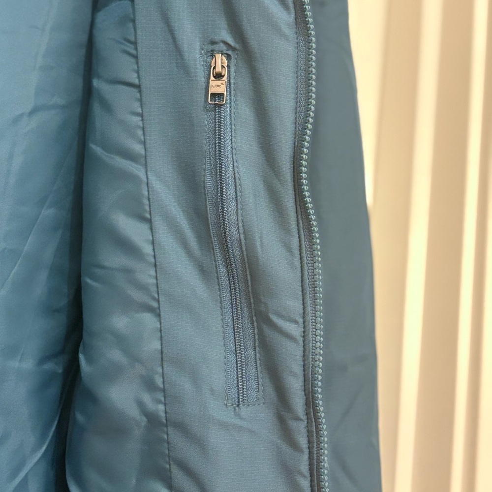 NWT [Mark Russo] Teal Insulated Full-Zip Outdoor Coat Jacket Women’s Medium - Picture 6 of 11